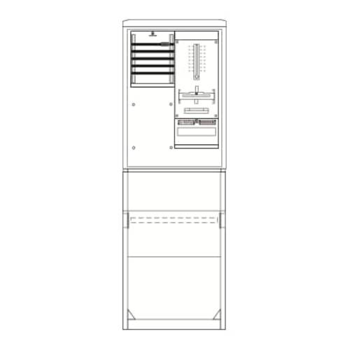 Striebel & John 2CPX043768R9999 SZ2204E Komplettschrank teilversenkt Inhalt 1St. von Striebel & John