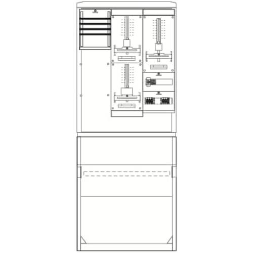 Striebel & John 2CPX043773R9999 SZ2615E Komplettschrank teilversenkt Inhalt 1St. von Striebel & John