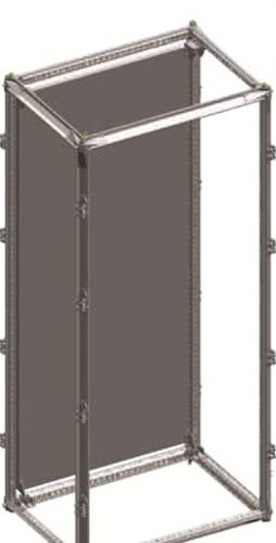 Striebel & John 5/10RG4 Wandschrank 60 x 2213 x 425 Stahl Grau, Lichtgrau (RAL 7035) 1St. von Striebel & John