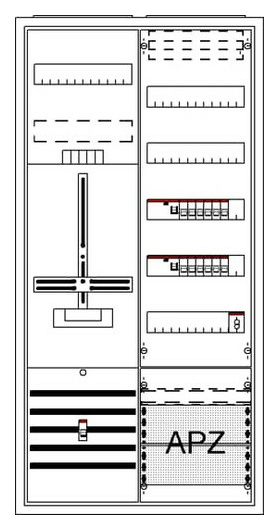 Striebel & John DA27CBW Komplettschrank A27 1Z1V5A2 von Striebel&John