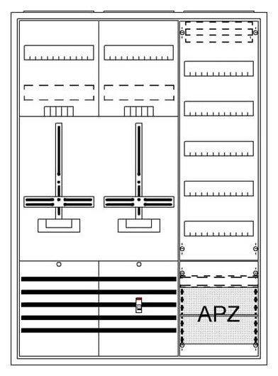 Striebel & John DA37CG Komplettschrank A37 2Z1V5A2 von Striebel&John