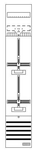 Striebel & John DF19G2 Zählerfeld 9RE 2Z mit Zählerkreuz von Striebel&John