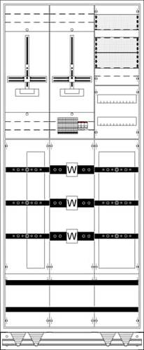 Striebel & John WX32K1L Schaltschrank 400 x 800 x 1950 1St. von Striebel & John