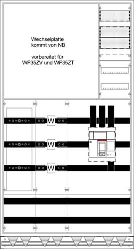 Striebel & John WX42K2S Schaltschrank 400 x 1050 x 1950 1St. von Striebel & John