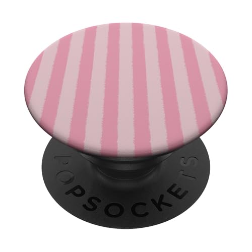 Aesthetic Grunge-Pinsel, gestreift, Hellrosa PopSockets Klebender PopGrip Aesthetic Grunge-Pinsel, gestreift, Hellrosa PopSockets Klebender PopGrip von Stripes Geometric Vertical Lines Pattern