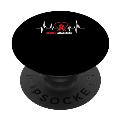 Monat zur Erkennung von Schlaganfällen: Pulse Beat Wear Red im Mai PopSockets Klebender PopGrip Monat zur Erkennung von Schlaganfällen: Pulse Beat Wear Red im Mai PopSockets Klebender PopGrip von Stroke Awareness Month May Wear Red Survivor