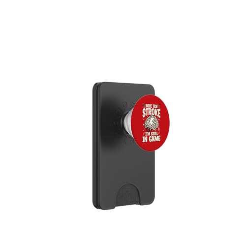 Nice Try Stroke Ich bin immer noch im Game Stroke Awareness Month PopSockets PopWallet für MagSafe Nice Try Stroke Ich bin immer noch im Game Stroke Awareness Month PopSockets PopWallet für MagSafe von Stroke Awareness Month May Wear Red Survivor