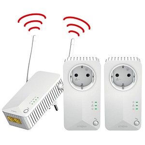 STRONG WiFi 600 KIT Powerline-Adapter-Set von Strong