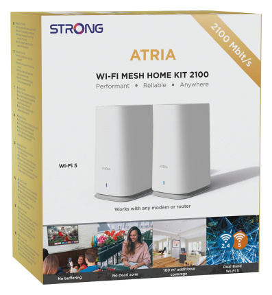 Strong ATRIA Wi-Fi Mesh Home Kit 2100 von Strong