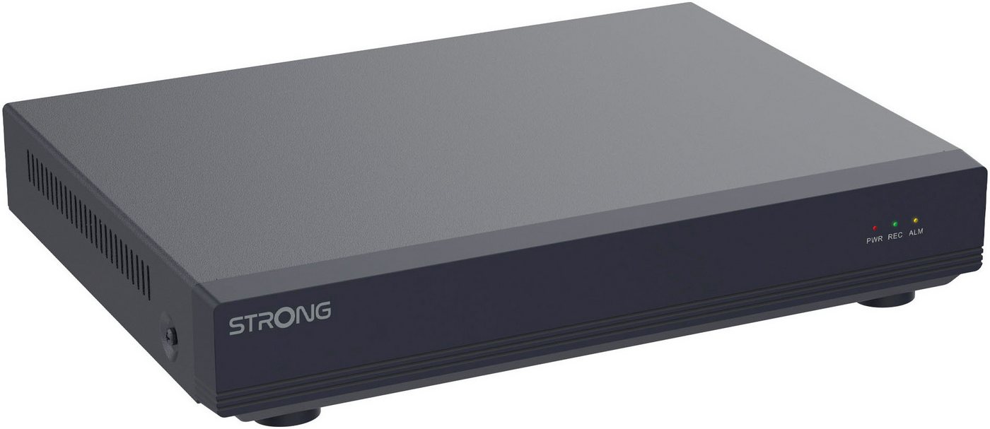 Strong Festplatten-Dockingstation 12-Kanal-Netzwerkrekorder 8x PoE, 8 POE-PORTS, Unterstützt bis zu 8 TB HDD, Max. 8 MP Auflösung Strong Festplatten-Dockingstation 12-Kanal-Netzwerkrekorder 8x PoE, 8 POE-PORTS, Unterstützt bis zu 8 TB HDD, Max. 8 MP Auflösung von Strong