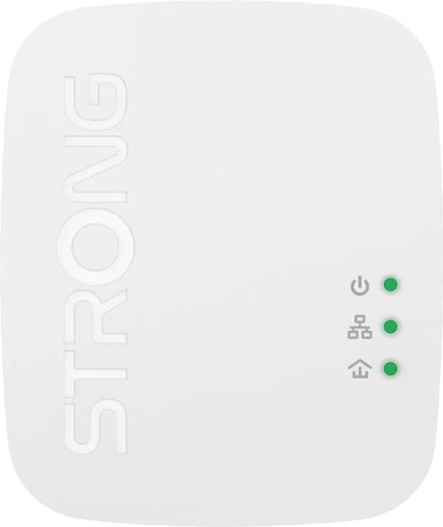 Strong POWERL1000DUOMINI. Maximale Datenübertragungsrate: 1000 Mbit/s, Netzstandard: IEEE 802.3, IEEE 802.3u, Schnittstellentyp Ethernet-LAN: Gigabit Ethernet. AC Eingangsspannung: 100 - 240 V, AC Eingangsfrequenz: 50/60 Hz. Produktfarbe: Weiß. Breite: 63 mm, Tiefe: 68 mm, Höhe: 75 mm. Menge pro Packung: 2 Stück(e), Mitgelieferte Kabel: LAN (RJ-45) (POWERL1000DUOMIN) Strong POWERL1000DUOMINI. Maximale Datenübertragungsrate: 1000 Mbit/s, Netzstandard: IEEE 802.3, IEEE 802.3u, Schnittstellentyp Ethernet-LAN: Gigabit Ethernet. AC Eingangsspannung: 100 - 240 V, AC Eingangsfrequenz: 50/60 Hz. Produktfarbe: Weiß. Breite: 63 mm, Tiefe: 68 mm, Höhe: 75 mm. Menge pro Packung: 2 Stück(e), Mitgelieferte Kabel: LAN (RJ-45) (POWERL1000DUOMIN) von Strong