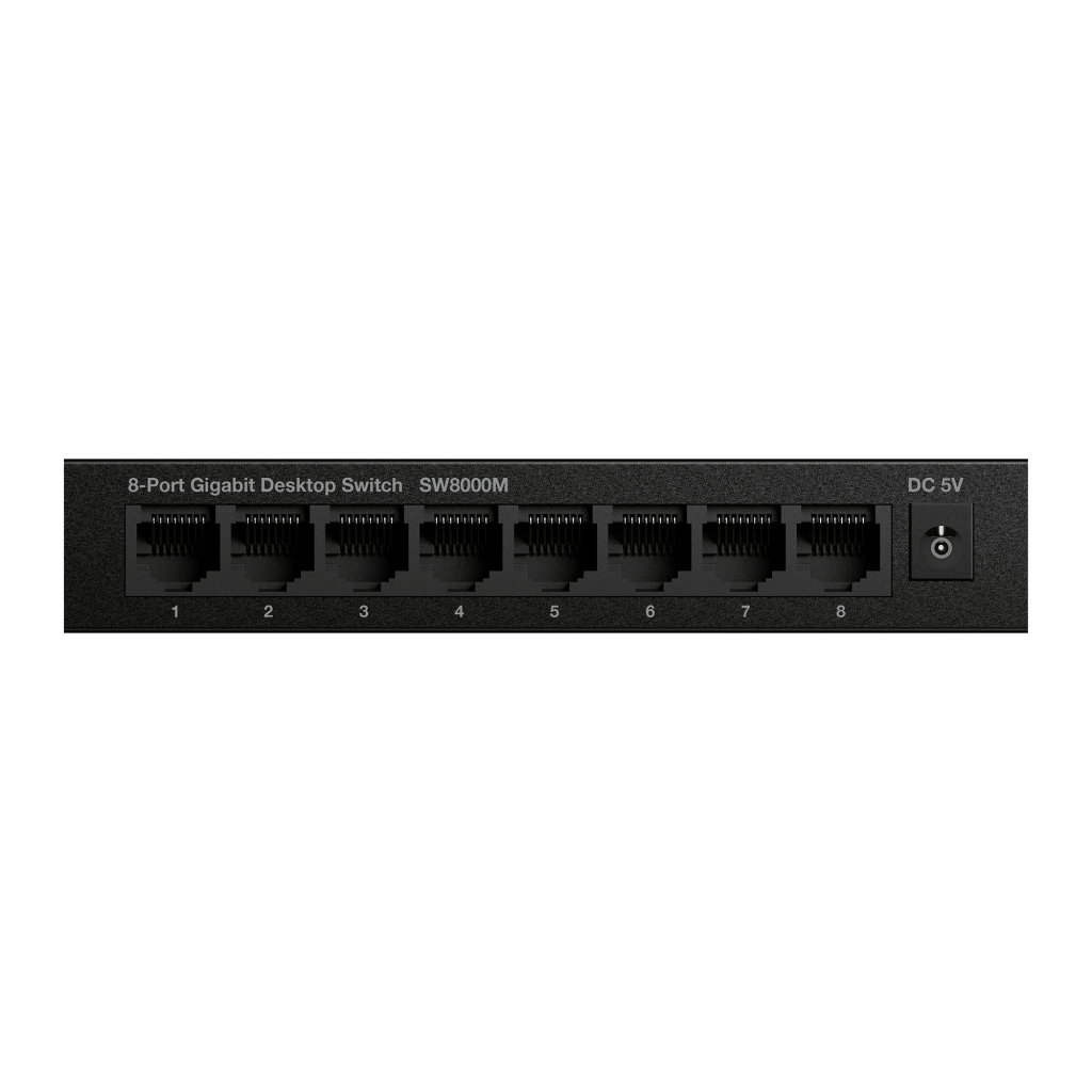 Strong SW8000M Netzwerk-Switch Gigabit Ethernet (10/100/1000) Schwarz (SW 8000M) von Strong
