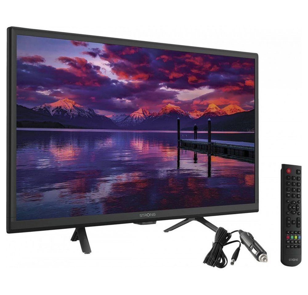 Strong Strong SRT24HE4023 LED-Fernseher (24 Zoll, 1.366 x 768 Pixel, DVB-T2, DVB-S2, DVB-C, 24 Zoll LED-Fernseher) von Strong