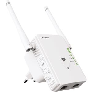 Strong Universal Repeater 300 - Wi-Fi-Range-Extender - 2 Anschlüsse - 100Mb LAN - Wi-Fi - 2.4 GHz Strong Universal Repeater 300 - Wi-Fi-Range-Extender - 2 Anschlüsse - 100Mb LAN - Wi-Fi - 2.4 GHz von Strong
