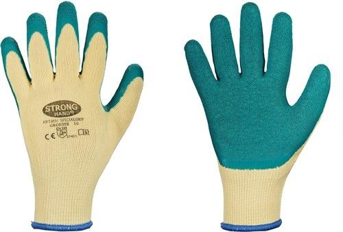 Stronghand Handschuhe Specialgrip Gr.9 gelb/grün EN 388 PSA II 0501-09 von Stronghand