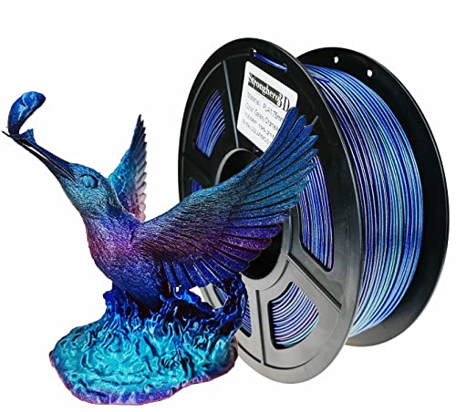 Stronghero3D PLA 3D-Drucker-Filament, 1,75 mm, Vertigo Galaxy Rainbow, mehrfarbig, Genauigkeit +/- 0,05 mm, Nettogewicht: 1 kg, für Ender3 Prusa von Stronghero3D