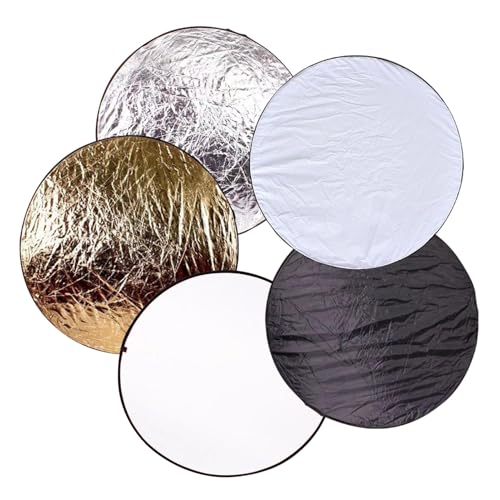 Stronrive Lichtreflektor, Lichtdiffusor | 5-in-1 Faltbarer Fotografie-Diffusor | Runder Fotografie-Diffusor, faltbares Fotostudio-Beleuchtungspanel für Fotostudio-Beleuchtung und Außenbeleuchtung Stronrive Lichtreflektor, Lichtdiffusor | 5-in-1 Faltbarer Fotografie-Diffusor | Runder Fotografie-Diffusor, faltbares Fotostudio-Beleuchtungspanel für Fotostudio-Beleuchtung und Außenbeleuchtung von Stronrive