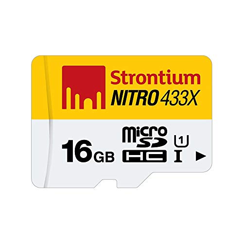 Strontium SRN16GTFU1R Nitro Micro SD Karte mit 16GB von Strontium