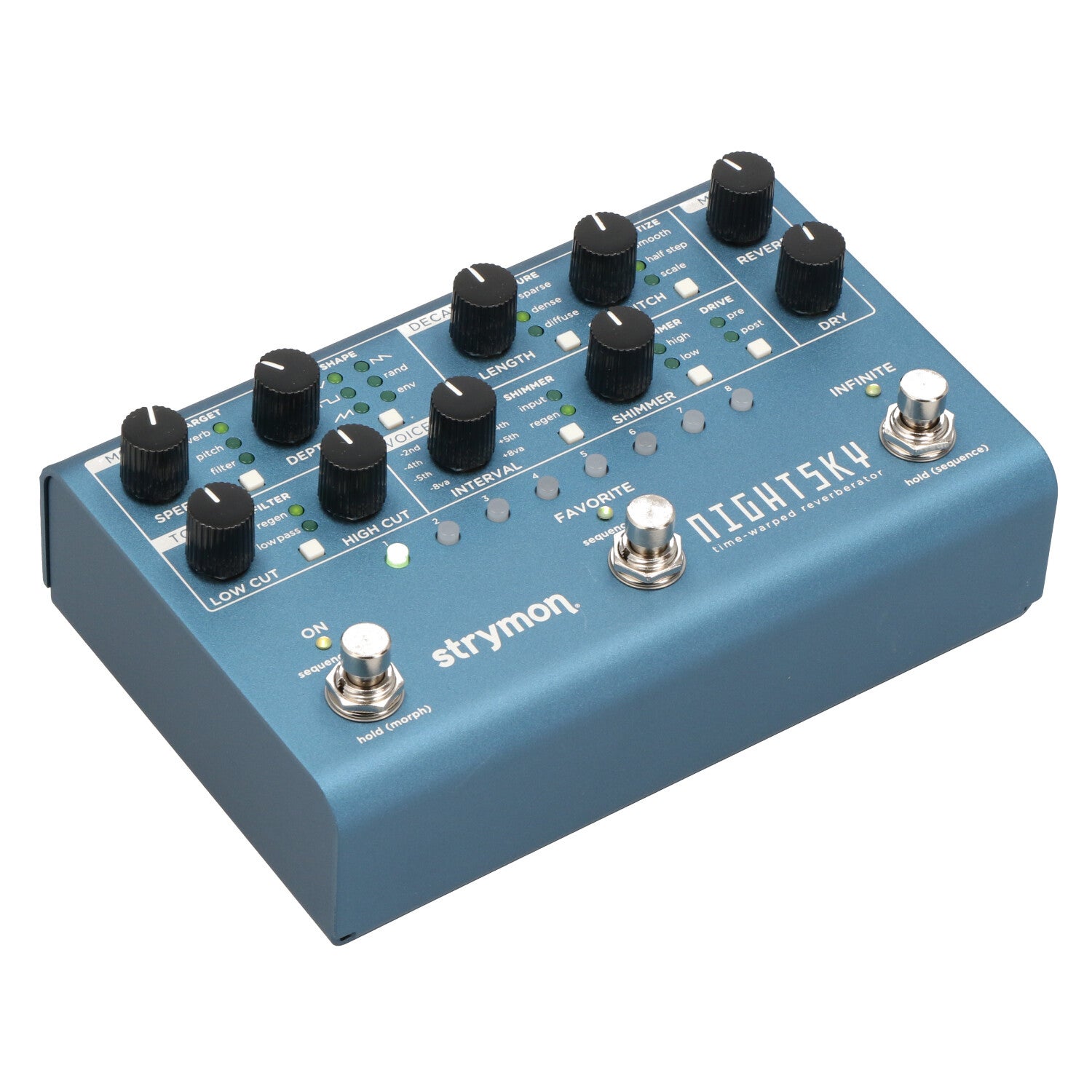 Strymon NightSky - Time-Warped Reverberator Reverb Effects Pedal with Power Supply Strymon NightSky - Time-Warped Reverberator Reverb Effects Pedal with Power Supply von Strymon