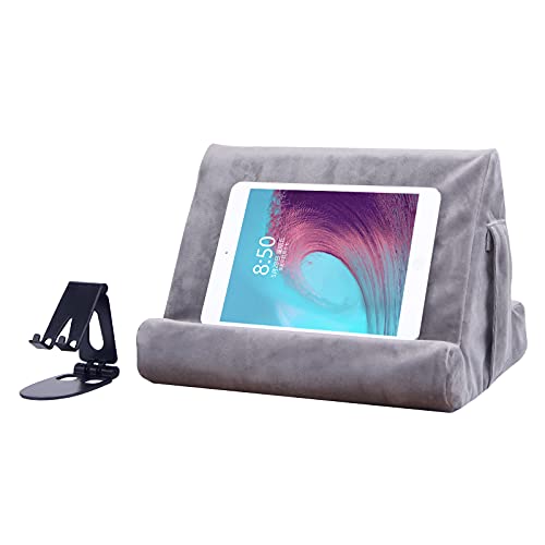 Tablet-Ständer, Multi-Winkel, Tablet-Pad-Ständer, Lazy Holder Ständer, weiches Pad-Ständer, Sofa und Bett, Universal Handy-Ständer (hellgrau) von Sttargxing
