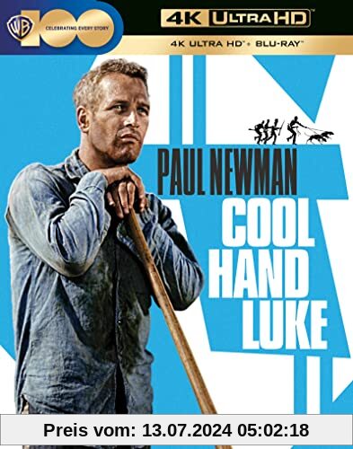 Cool Hand Luke [4K Ultra HD] [1967] [Blu-ray] [Region Free] von Stuart Rosenberg