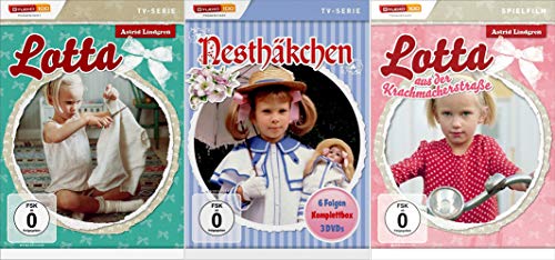 Lotta aus der Krachmacherstraße (Spielfilm) + Lotta (TV-Serie) + Nesthäkchen (TV-Serie - Gesamt-Box) [5-DVD] von Studio 100 Media GmbH (Vertrieb LEONINE)