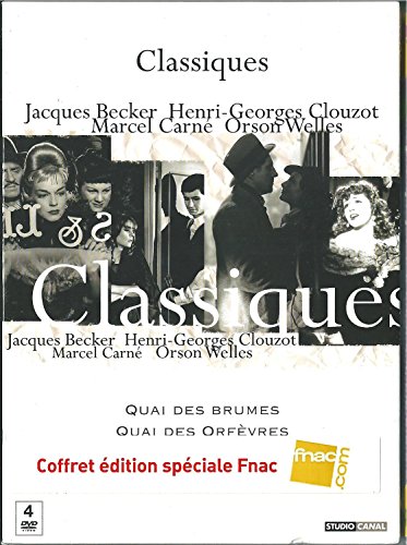 Coffret 4 DVD Grands Classiques : Quai des Brumes - Quai des orfèvres - Casque d'Or - Le Procès von Studio Canal