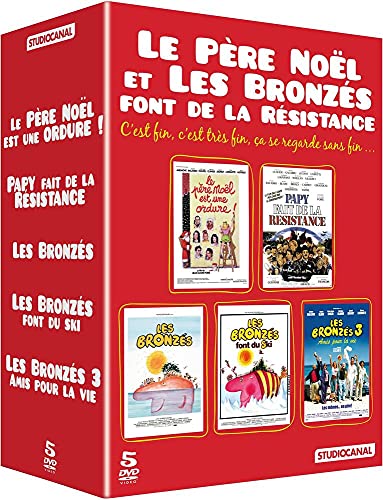 Le père noël et les bronzés fond de la résistance - coffret 5 films [FR Import] von Studio Canal