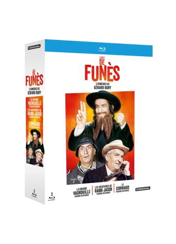 Louis de funès - 3 comédies de gérard oury : la grande vadrouille + les aventures de rabbi jacob + le corniaud [Blu-ray] [FR Import] von Studio Canal