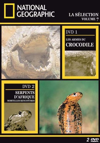 National Geographic : Serpents d'afriques / les armes du crocodile - Edition digipack 2 DVD [FR Import] von Studio Canal