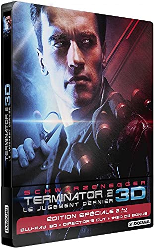 Terminator 2 - Limited Edition Blu-Ray 3D / 2D- Steelbook Fr Import [Blu-ray] von Studio Canal