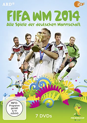 FIFA WM 2014 - Alle Spiele der deutschen Mannschaft [7 DVDs] von Studio Hamburg (Tonpool)
