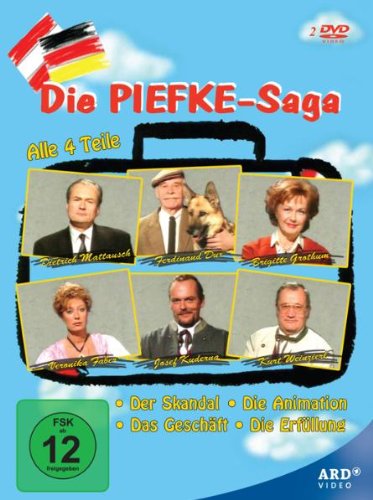 Die Piefke-Saga: Alle 4 Teile: Der Skandal /Die Animation /Das Geschäft /Die Erfüllung [2 DVDs] von Studio Hamburg Distribution & Marketing