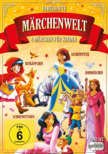 Fabelhafte Märchenwelt 4 Märchen für Kinder [4 DVDs] von Studio Hamburg Enterprises