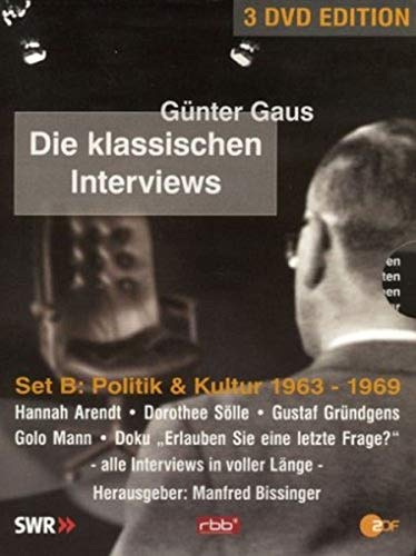 Günter Gaus - Die klassischen Interviews: Politik & Kultur 1963 - 1969 (3 DVDs) von Studio Hamburg Enterprises