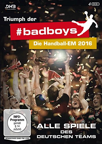 Triumph der badboys - Die Handball-EM 2016 - Alle Spiele des deutschen Teams [4 DVDs] von Studio Hamburg Enterprises