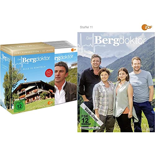 10 Jahre Der Bergdoktor - Jubiläumsedition [30 DVDs im Schuber] & Der Bergdoktor - Staffel 11 [3 DVDs] von Studio Hamburg