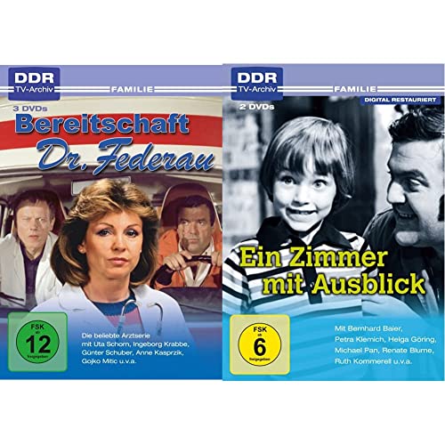 Bereitschaft Dr. Federau (DDR-TV-Archiv) [3 DVDs] & Ein Zimmer mit Ausblick (DDR TV-Archiv) [2 DVDs] von Studio Hamburg