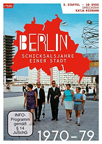 Berlin - Schicksalsjahre einer Stadt - Staffel 2 (1970-1979) [10 DVDs] von Studio Hamburg