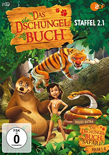 Das Dschungelbuch Staffel 2.1 (Folge 53-70) + Bonus: Dschungelbuch-Safari (Folge 1-8) [2 DVDs] von Studio Hamburg