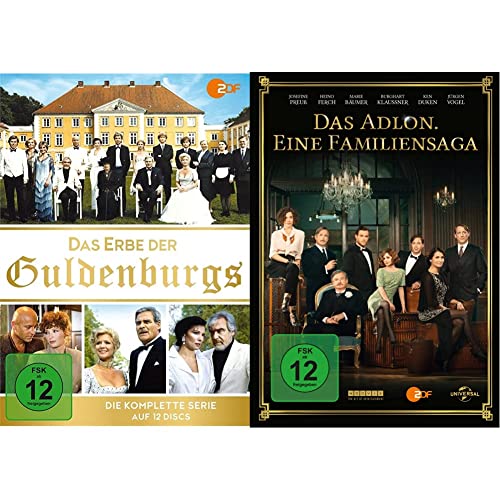 Das Erbe der Guldenburgs - Die komplette Serie [12 DVDs] & Das Adlon - Eine Familiensaga [3 DVDs] von Studio Hamburg