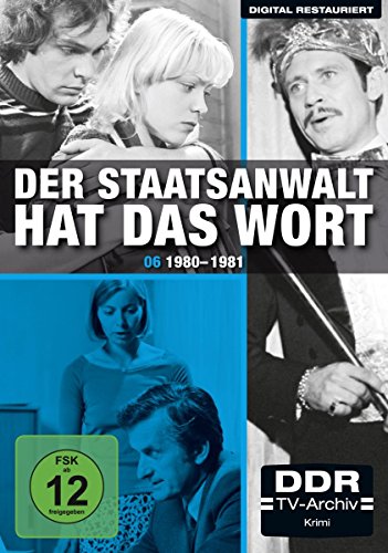Der Staatsanwalt hat das Wort - Box 6: 1980 - 1981 (DDR TV-Archiv) [4 DVDs] von Studio Hamburg