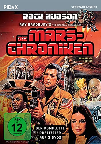 Die Mars-Chroniken (The Martian Chronicles) - Remastered Edition / Der komplette Science-Fiction-Dreiteiler nach dem Roman von Ray Bradbury (Pidax Serien-Klassiker) [3 DVDs] von Studio Hamburg