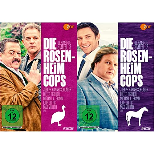 Die Rosenheim-Cops - Die komplette dreizehnte Staffel [6 DVDs] & Die Rosenheim-Cops - Die komplette zwölfte Staffel [5 DVDs] von Studio Hamburg
