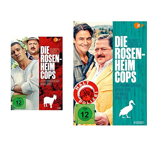 Die Rosenheim-Cops - Die komplette dritte Staffel [2 DVDs] & Die Rosenheim-Cops - Die komplette siebte Staffel [6 DVDs] von Studio Hamburg