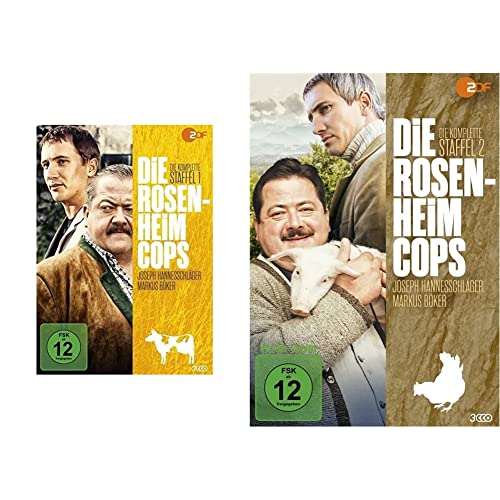Die Rosenheim-Cops - Die komplette erste Staffel [3 DVDs] & Die Rosenheim-Cops - Die komplette zweite Staffel [3 DVDs] von Studio Hamburg