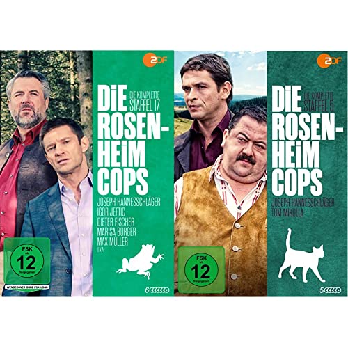 Die Rosenheim-Cops - Die komplette siebzehnte Staffel [7 DVDs] & Die Rosenheim-Cops - Die komplette fünfte Staffel [5 DVDs] von Studio Hamburg