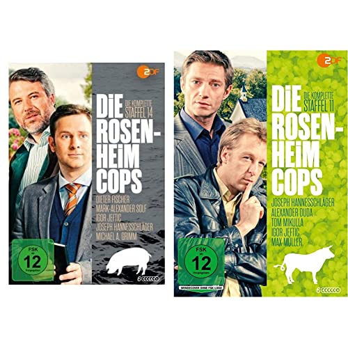 Die Rosenheim-Cops - Die komplette vierzehnte Staffel [6 DVDs] & Die Rosenheim-Cops - Die komplette elfte Staffel [6 DVDs] von Studio Hamburg