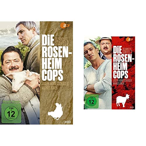 Die Rosenheim-Cops - Die komplette zweite Staffel [3 DVDs] & Die Rosenheim-Cops - Die komplette dritte Staffel [2 DVDs] von Studio Hamburg