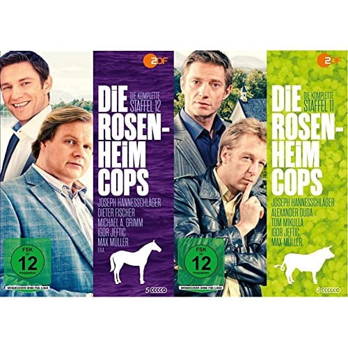 Die Rosenheim-Cops - Die komplette zwölfte Staffel [5 DVDs] & Die Rosenheim-Cops - Die komplette elfte Staffel [6 DVDs] von Studio Hamburg